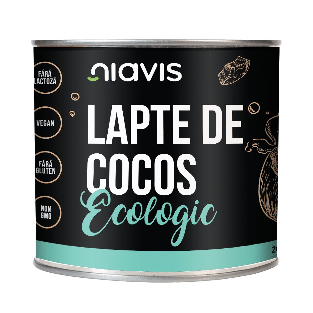 Lapte de Cocos Ecologic 200ml, Niavis