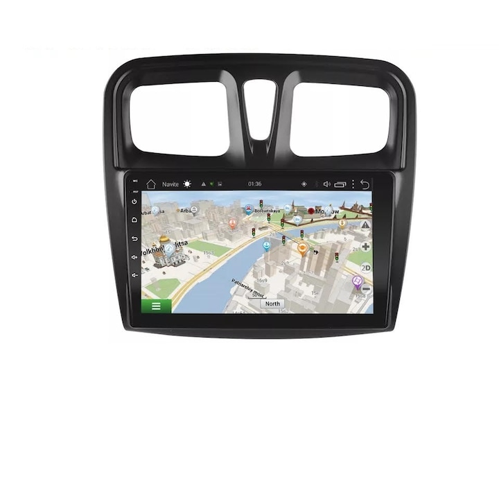 Sistem de Navigatie Dacia Logan , Sandero , Wi-Fi, Android, Bluetooth , Rama adaptoare