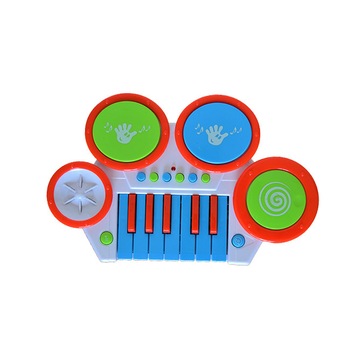 Jucarie Orga pentru copii, cu sunete, instrumente si lumini, multicolora Jucarie Orga pentru copii, cu sunete, instrumente si lumini, multicolora