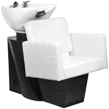 Unitate De Spalare Coafor, WNR, Ankara, Alba, 93x65x98 cm Unitate De Spalare Coafor, WNR, Ankara, Alba, 93x65x98 cm