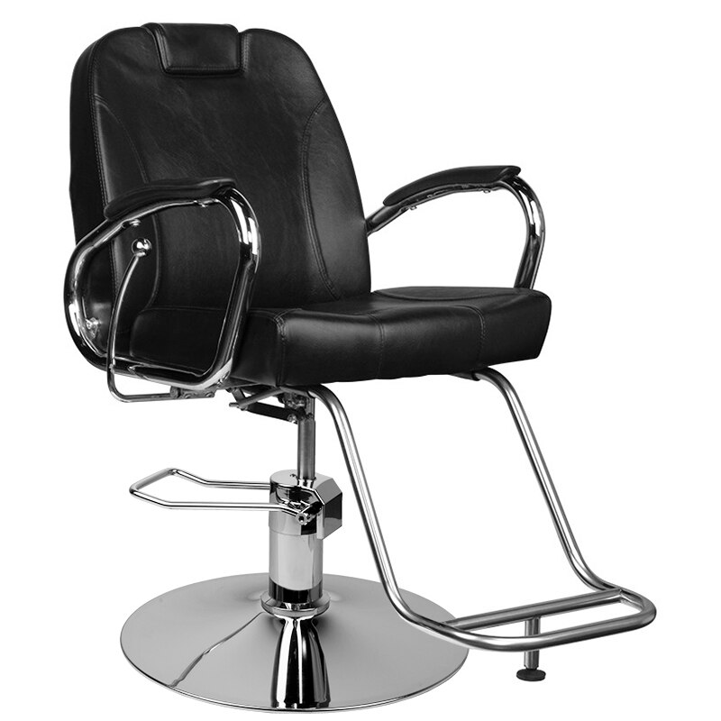 Scaun de Frizerie, WNR, Silk, Negru, 60x50x88 cm
