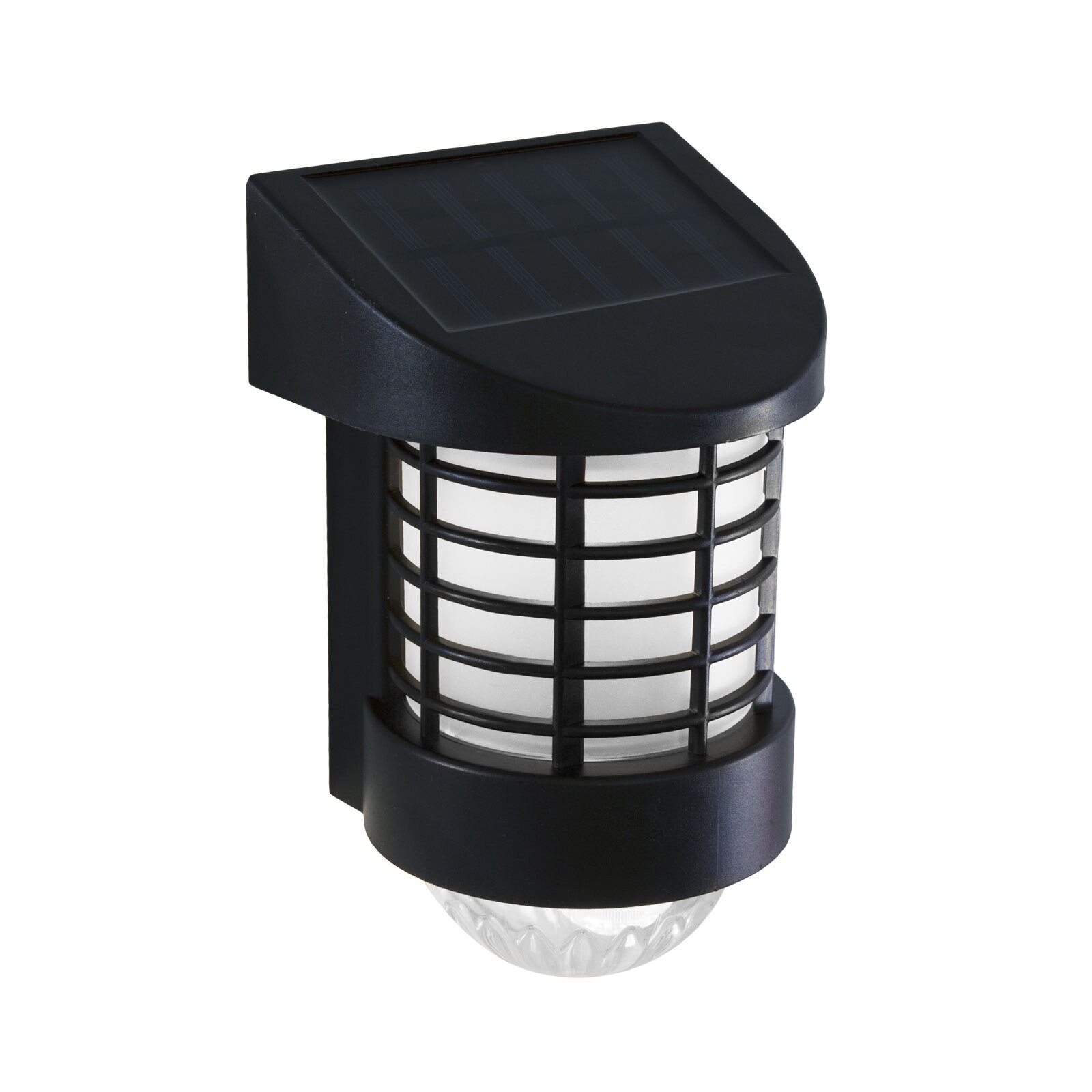 Lampa Solara LED de Perete, Lumina Alb Rece, Dimensiuni 19x12x10cm