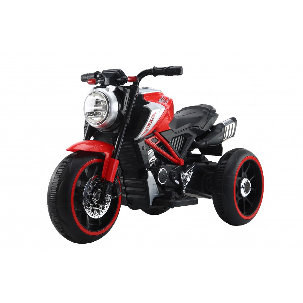 Motocicleta electrica cu scaun din piele Nichiduta Steel Red