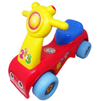 Masina Ride-On fara Pedale pentru Copii Salamandra Kids cu Muzica, Sunete si Lumini Masina Ride-On fara Pedale pentru Copii Salamandra Kids cu Muzica, Sunete si Lumini