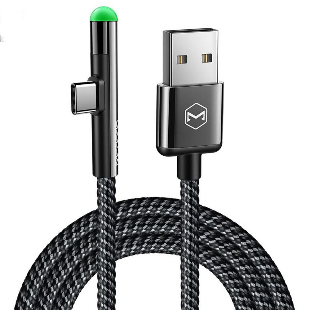 Cablu Mcdodo No 1 Series Gaming Type-C, Black, 2A, 1.5m