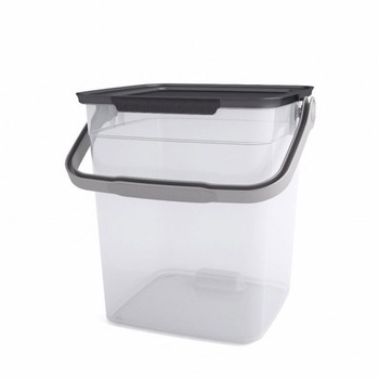 Container multifunctional cu capac si maner 25.5x23x25 cm KIS Plastic Container multifunctional cu capac si maner 25.5x23x25 cm KIS Plastic