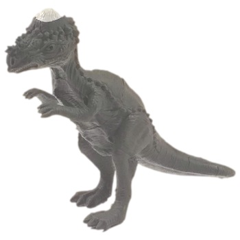 Figurina Dinozaur de Colectie, Dimensiune 23 cm, Model Realist, gri inchis Figurina Dinozaur de Colectie, Dimensiune 23 cm, Model Realist, gri inchis