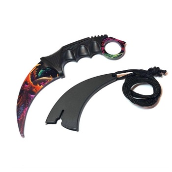 Cutit Karambit Hyper Beast Cs Go cu Teaca de Protectie Cutit Karambit Hyper Beast Cs Go cu Teaca de Protectie