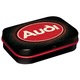 Cutie metalica cu bomboane - Audi logo