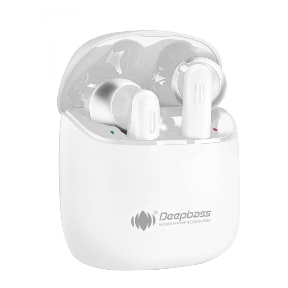 Casti stereo In-Ear Wireless Bluetooth TWS R5 - Alb