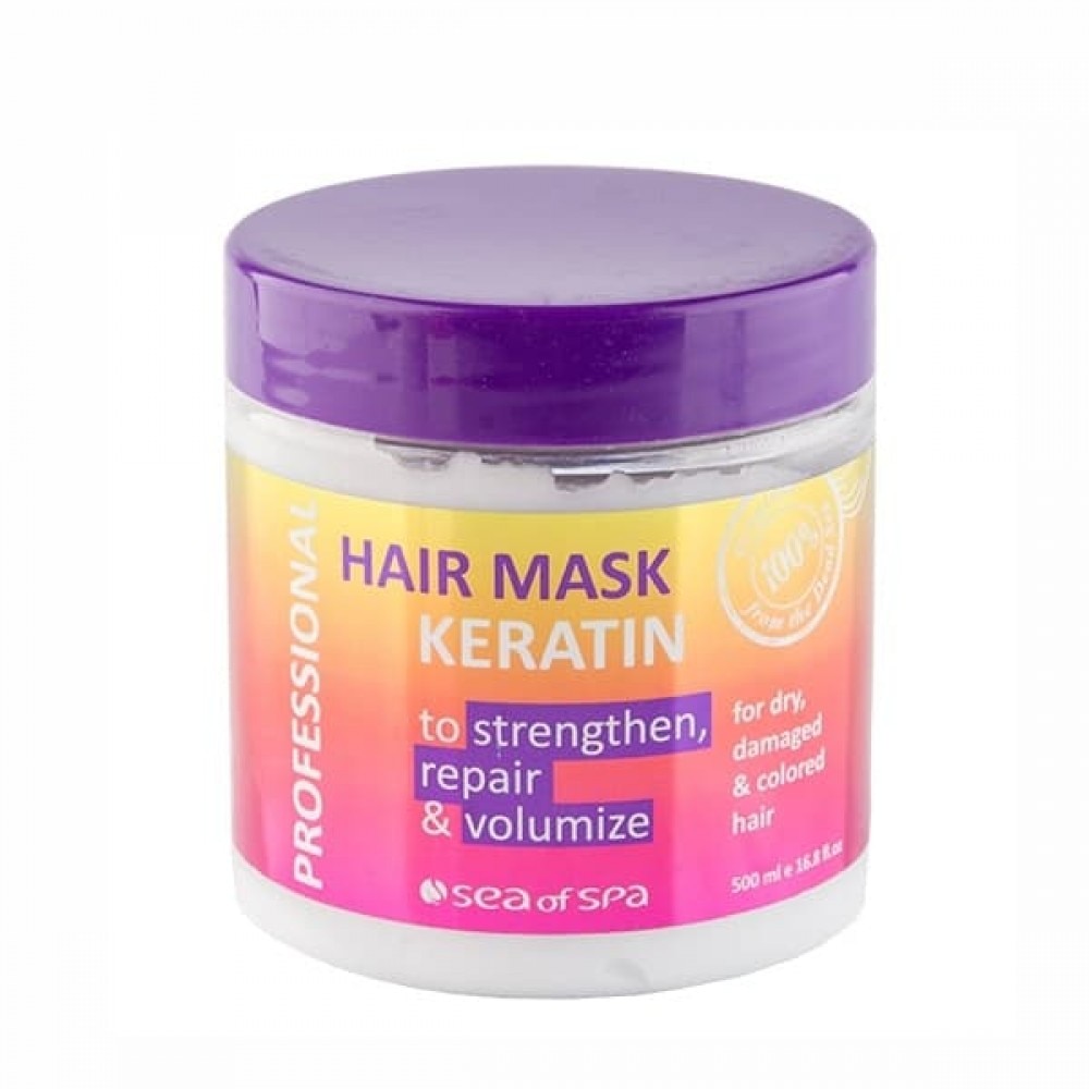 Masca pentru Par, Profesionala, cu Keratina, Sea of Spa, 500ml