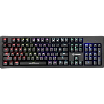Tastatura Marvo KG916, mecanica, USB, iluminare Rainbow, negru Tastatura Marvo KG916, mecanica, USB, iluminare Rainbow, negru