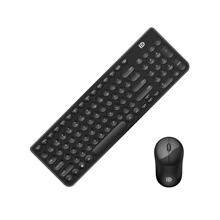 Комплект клавиатура и мишка, FD, IK6630, Wireless, черен