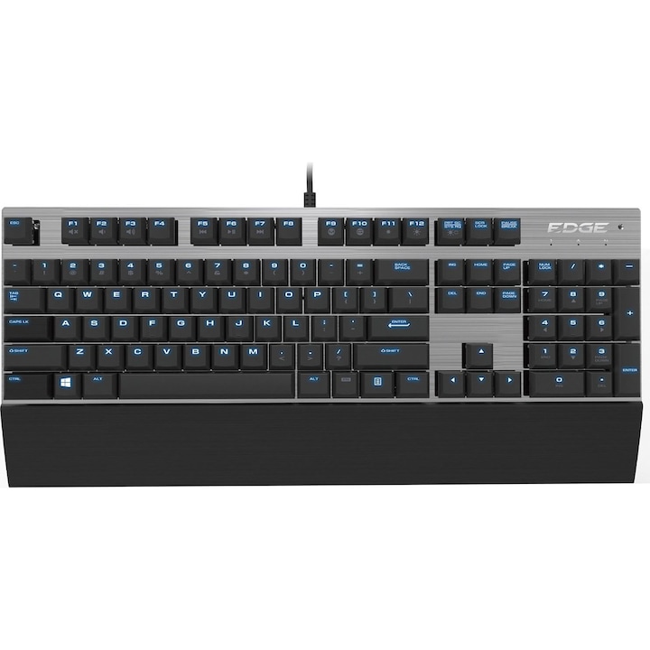 Tastatura gaming cu fir eShark ESL-K1 KODACHI, USB, Iluminata, 87 de taste