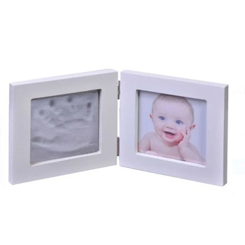 Rama foto din lemn - KIT amprenta bebelusi, SG, 9,2 x 9,2 cm Rama foto din lemn - KIT amprenta bebelusi, SG, 9,2 x 9,2 cm