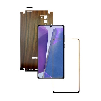Folie Protectie Carbon Skinz pentru Samsung Galaxy Note 20 - Lemn Nuc 360 Cut, Skin Adeziv Full Body Cover pentru Rama Ecran, Carcasa Spate si Laterale Folie Protectie Carbon Skinz pentru Samsung Galaxy Note 20 - Lemn Nuc 360 Cut, Skin Adeziv Full Body Cover pentru Rama Ecran, Carcasa Spate si Laterale