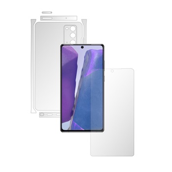 Folie Full Body Invisible Skinz UHD AutoRegeneranta pentru Samsung Galaxy Note 20 - Protectie Siliconica Ultra-Clear cu taiere Split Cut pentru Ecran, Carcasa Spate si Laterale, Skin Adeziv Transparent Folie Full Body Invisible Skinz UHD AutoRegeneranta pentru Samsung Galaxy Note 20 - Protectie Siliconica Ultra-Clear cu taiere Split Cut pentru Ecran, Carcasa Spate si Laterale, Skin Adeziv Transparent