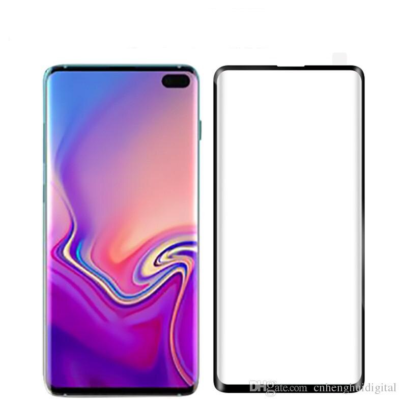 Sticla securizata compatibila cu Samsung S10 plus Premium Glass, 9H, Full Face, Full Glue