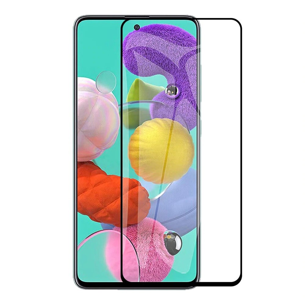 Sticla securizata compatibila cu Samsung A51 Premium Glass, 9H, Full Face, Full Glue