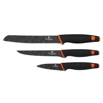 Set 3 cutite otel inoxidabil Granit Diamond Line Berlinger Haus BH 2301 Set 3 cutite otel inoxidabil Granit Diamond Line Berlinger Haus BH 2301