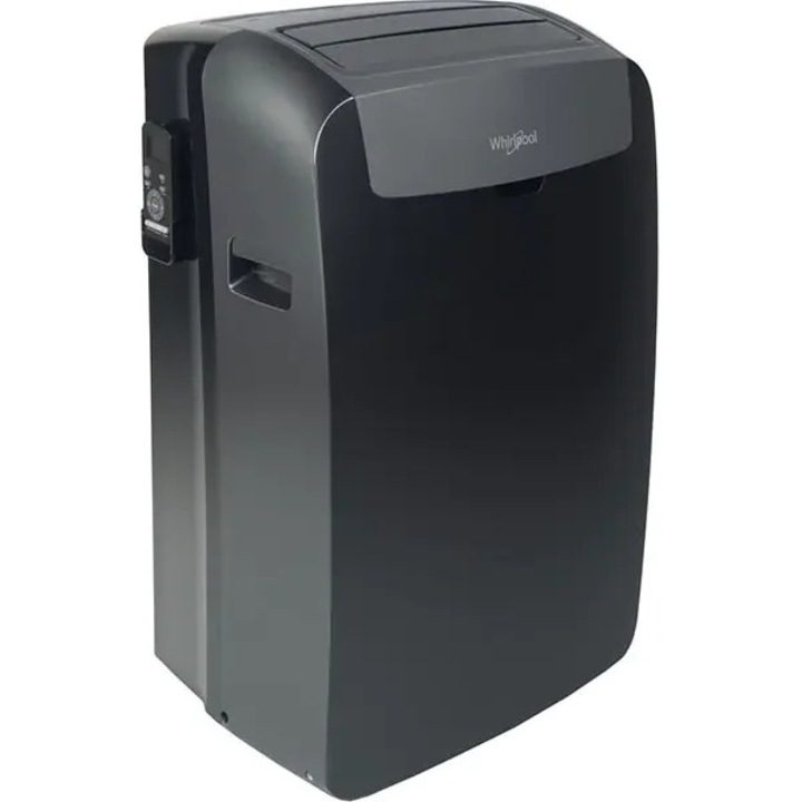 Aer conditionat portabil Whirlpool PACB212HP, 12000 BTU, A/A+, 6th Sense, negru