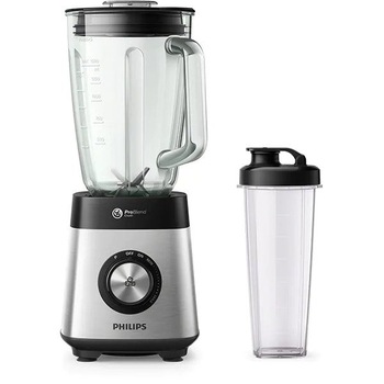 Blender PHILIPS Core HR357390, 2l, 1000W, Argintiu-Negru Blender PHILIPS Core HR357390, 2l, 1000W, Argintiu-Negru