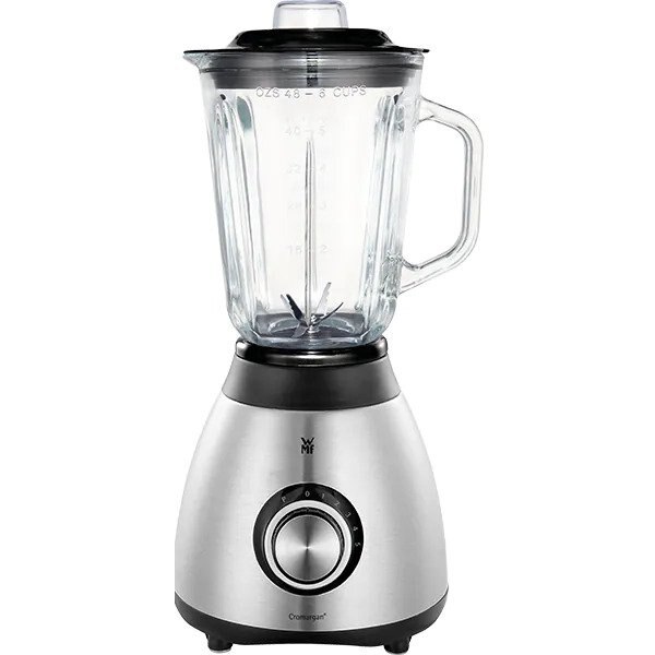 Blender WMF Stelio 416190011, 1.5l, 600W, 5 trepte viteza, Argintiu-Negru