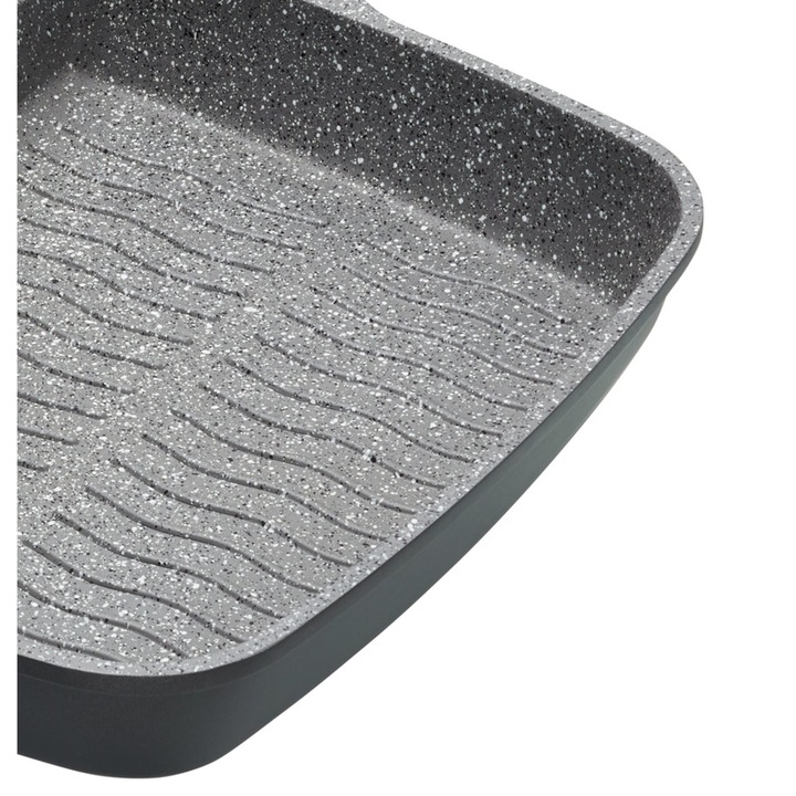 Kitchen Craft grill serpenyő 3 rekesszel, alumíniumból