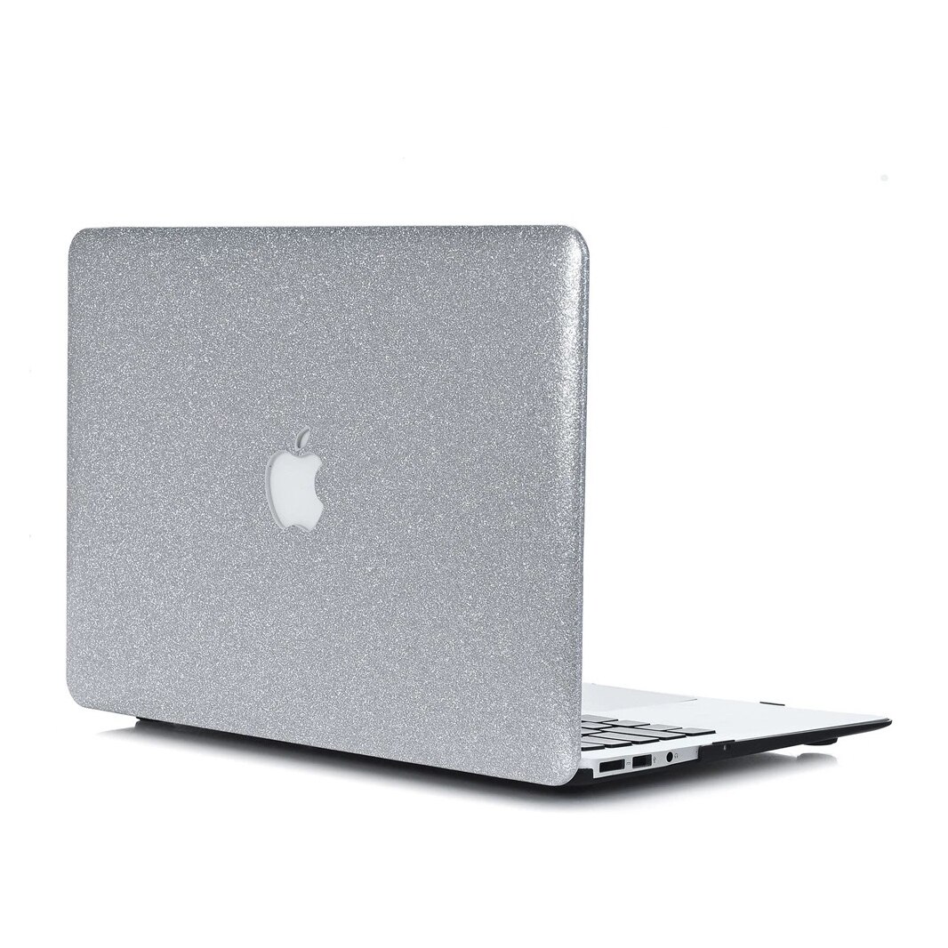 Protectie carcasa pentru Macbook Air Retina A1932, A2179, A2337 2018 - 2020, Shining Silver