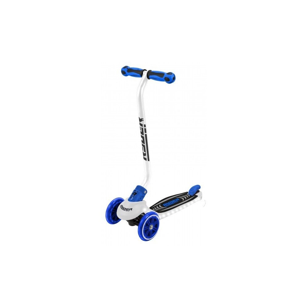Trotineta pentru copii cu 3 roti Saica Ryder Neo Led 3217 cu roti din silicon