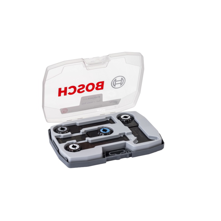 Set 4 panze pentru fierastrau multicutter, Bosch Starlock Max, taiere lemn si metal