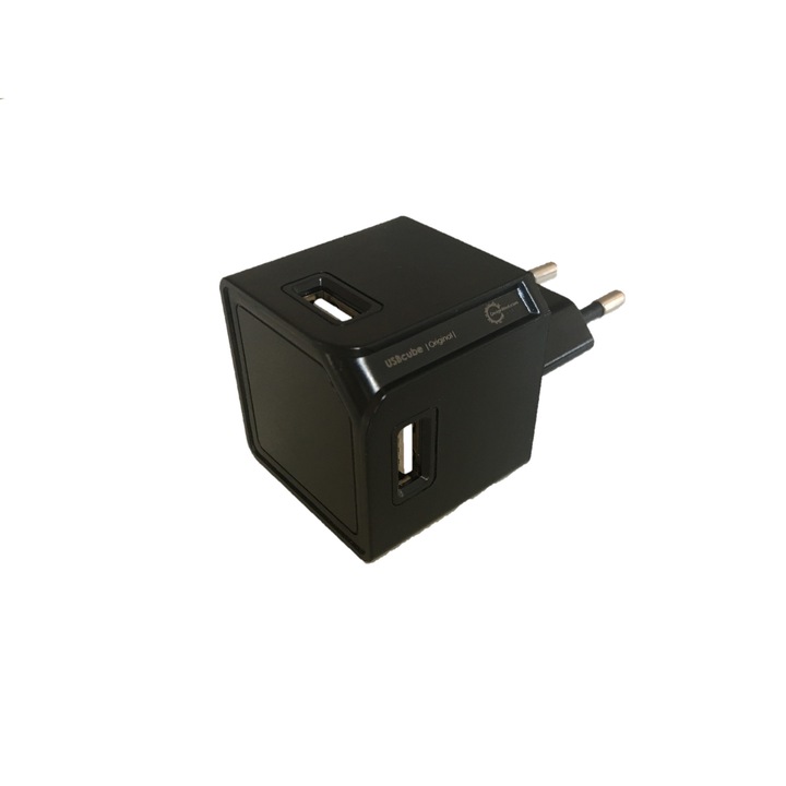 USB адаптер Allocacoc USBcube Original, черен, 4xUSB