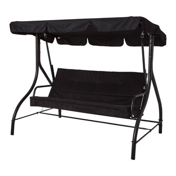 Leagan/Balansoar Liliac, gradina, terasa, 3 locuri,194 x 120 x 167 cm, structura metal Leagan/Balansoar Liliac, gradina, terasa, 3 locuri,194 x 120 x 167 cm, structura metal