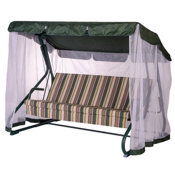 Leagan/Balansoar Jamaica, gradina, terasa, 3 locuri, 209 x 133 x 155 cm, sarcina maxima 300 kg Leagan/Balansoar Jamaica, gradina, terasa, 3 locuri, 209 x 133 x 155 cm, sarcina maxima 300 kg