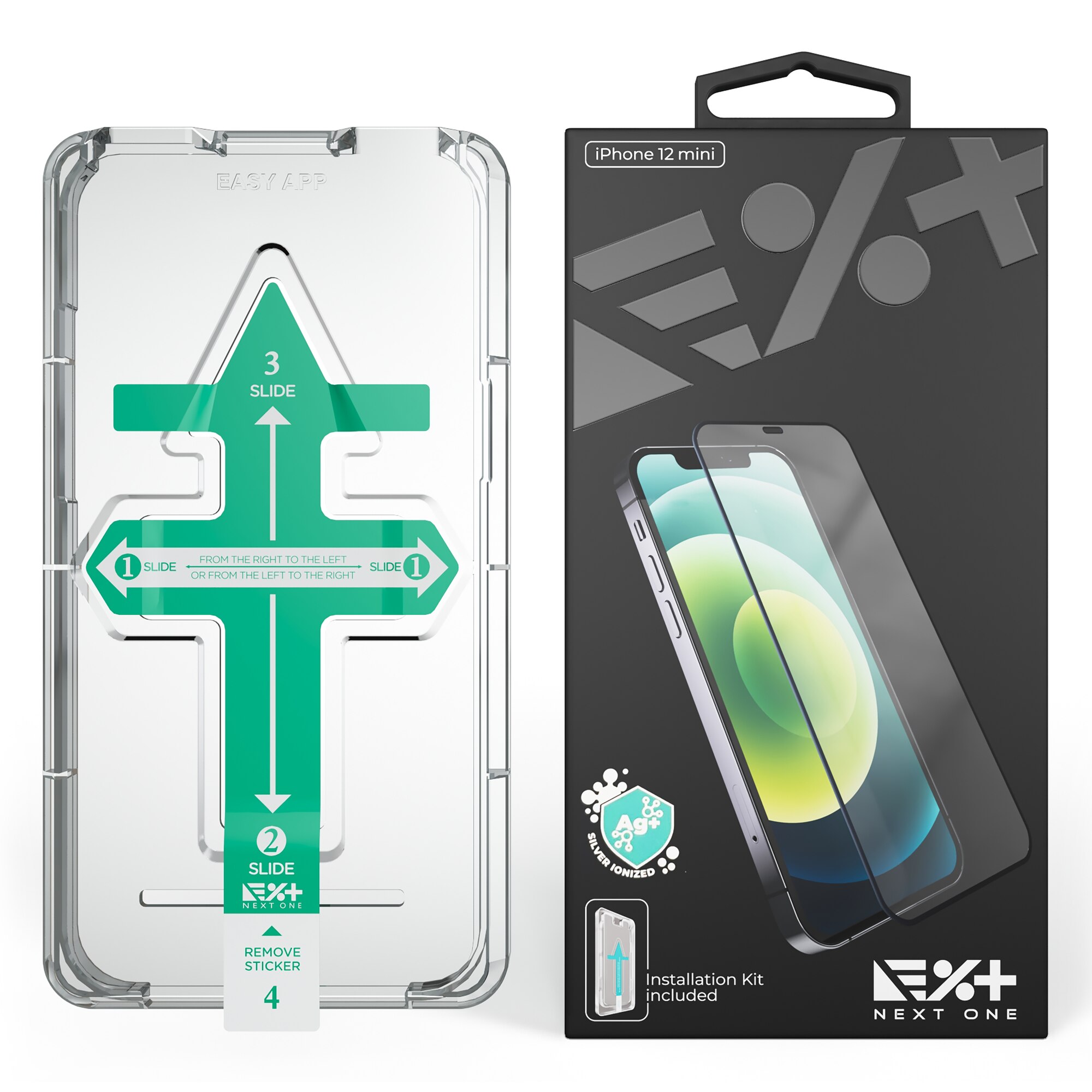 Folie de protectie din sticla NEXT ONE pentru iPhone 12 Mini