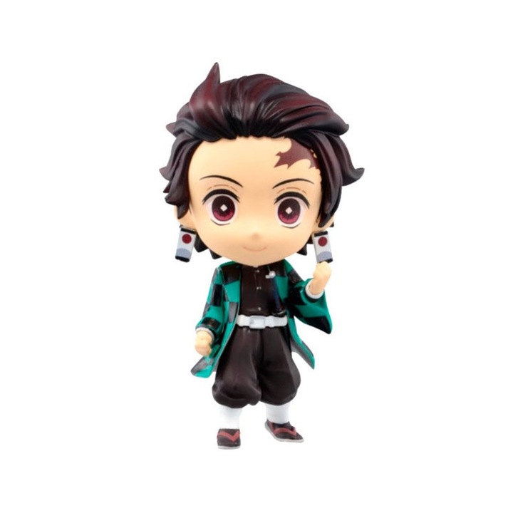 Фигурка Demon Slayer Kimetsu no Yaiba Tanjiro Kamado The Third Chibi Kyun-chara, 6 см, многоцветна