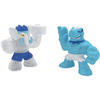Set 2 figurine Goo Jit Zu sezonul 3 Dino Power Tyro vs Gigatusk Set 2 figurine Goo Jit Zu sezonul 3 Dino Power Tyro vs Gigatusk