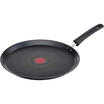 Tigaie pentru clatite Tefal Unlimited, 28 cm, titan, compatibil inductie, Negru Tigaie pentru clatite Tefal Unlimited, 28 cm, titan, compatibil inductie, Negru