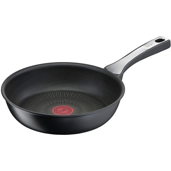 Tigaie inalta Tefal Unlimited, 20 cm, titan, compatibil inductie, Negru Tigaie inalta Tefal Unlimited, 20 cm, titan, compatibil inductie, Negru