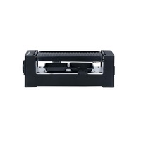 plita grill si raclette electrica weasy tik12 pentru 2 persoane suprafata antiaderenta plita detasabila conectabil la 4 dispozitive 2 tigai si 2 spatule din lemn incluse multifunctionala negru imagen 7_0_
0