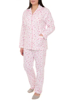 Pijamale dama cu nasturi, Amalia, Roz Pijamale dama cu nasturi, Amalia, Roz