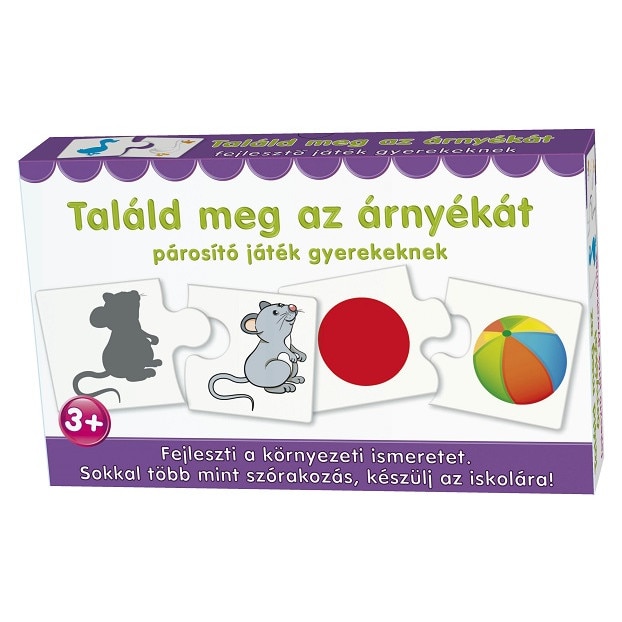 Joc educativ de asociere Gaseste umbra