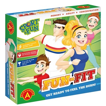 Joc educativ miscare Fun-Fit, Alexander Games Joc educativ miscare Fun-Fit, Alexander Games