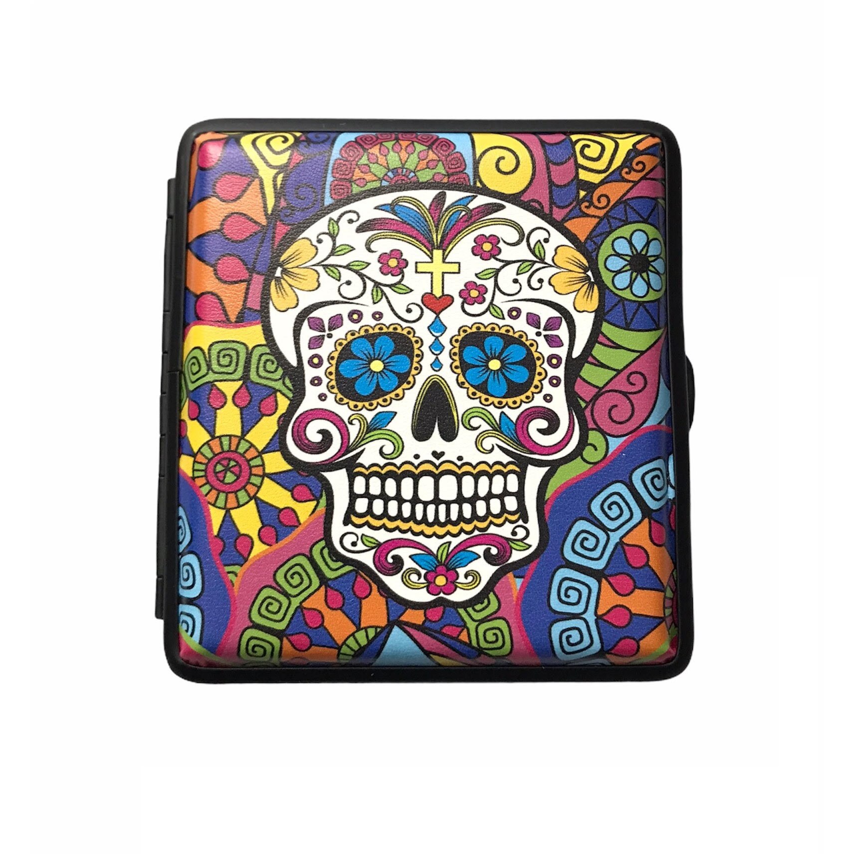 Tabachera Angel Funky Skull 20 tigarete dimensiune standard blue eyes