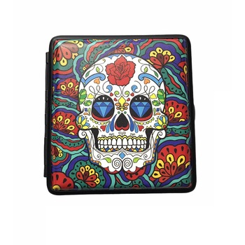 Tabachera Angel Funky Skull 20 tigarete dimensiune standard diamond eyes Tabachera Angel Funky Skull 20 tigarete dimensiune standard diamond eyes