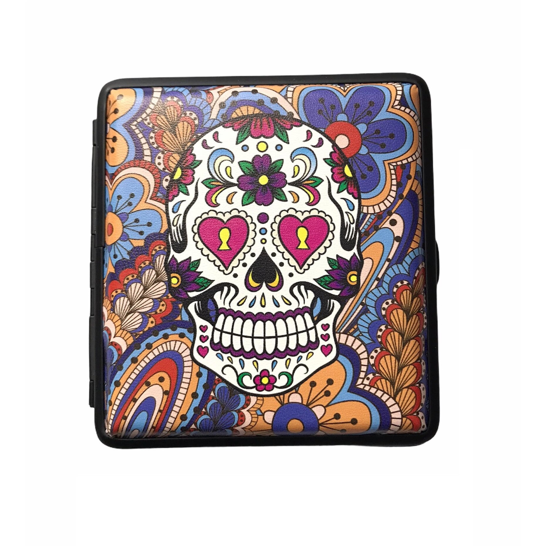 Tabachera Angel Funky Skull 20 tigarete dimensiune standard key eyes