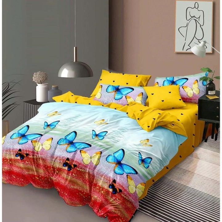 Dupla ágynemű, finom, 6 db, Ralex Pucioasa, FN133