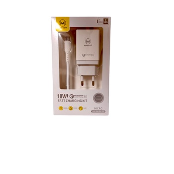 Incarcator original Maxcell priza si cablu Micro USB qualcomm 3.0 fast charge QC 2.0 ,QC 3.0 Clasa A+++Fireproof Incarcator original Maxcell priza si cablu Micro USB qualcomm 3.0 fast charge QC 2.0 ,QC 3.0 Clasa A+++Fireproof