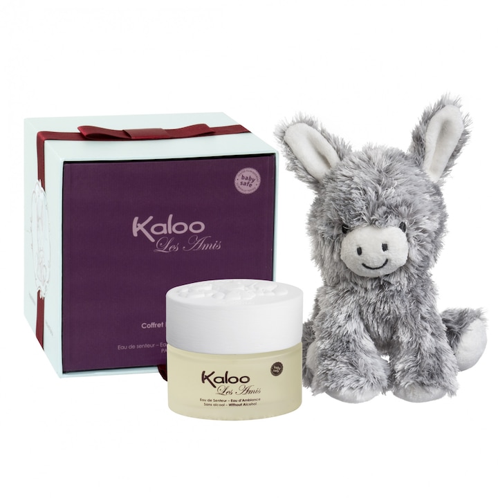 Set cadou Kaloo Les Amis, Copii: Apa Parfumata, 100 ml + Magarus