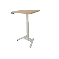 birou mic reglabil electric pe inaltime cu un picior white terraw11 dimensiune blat 80 x60 cm x 25 cm nuanta stejar cremona nisip inaltime 62 - 127 cm picior in 3 nivele panou comanda cu 4 memory tab si led imagen 58_0_
0